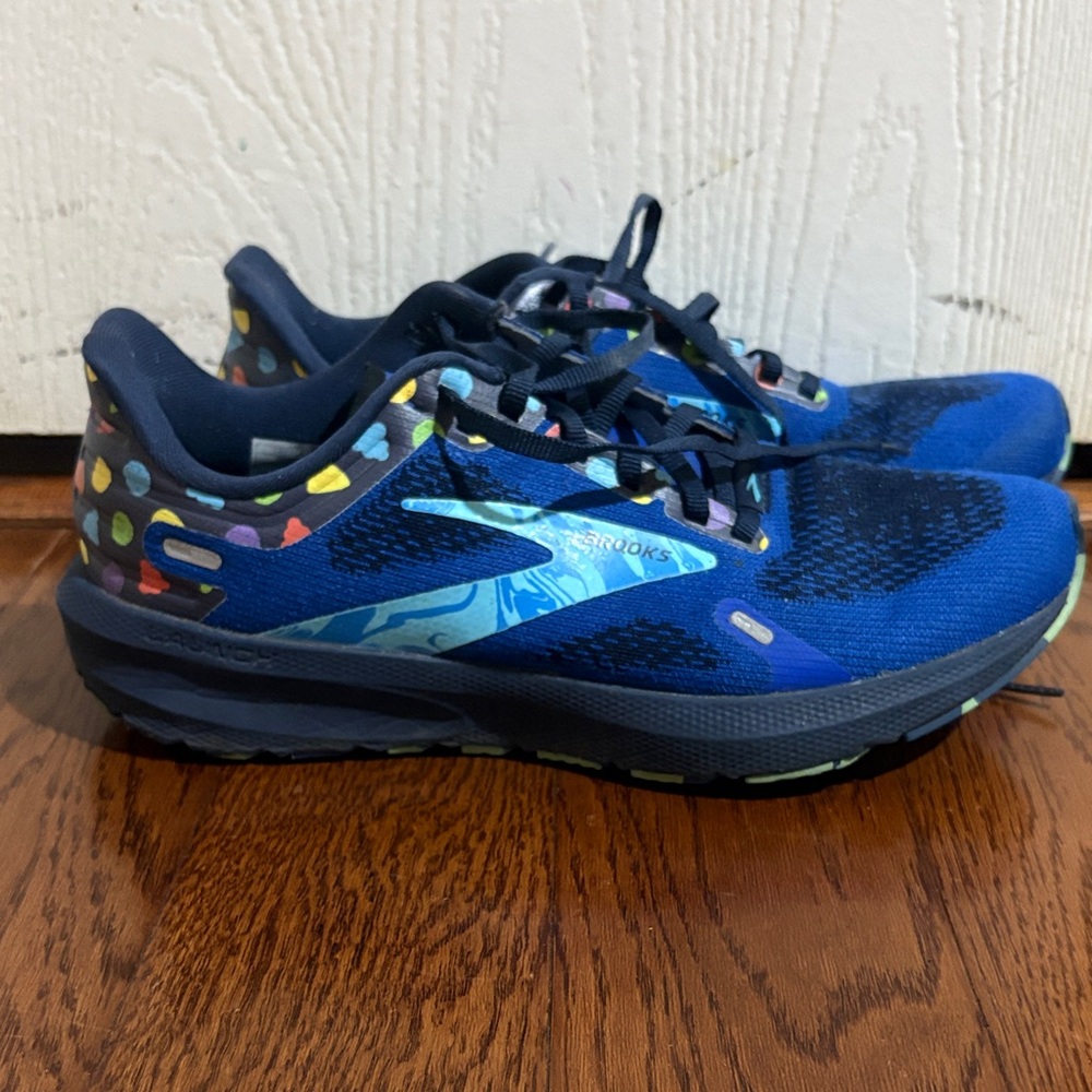 Brooks Blue Multicolor Women's Sneakers